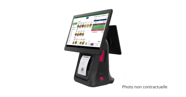 Caisse tactile grand modèle_Inaxel Caisse tactile grand modèle